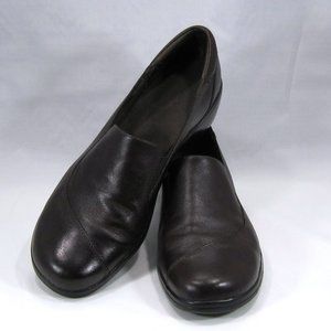 Clarks Brown Leather Comfort Loafers Sz: 11M